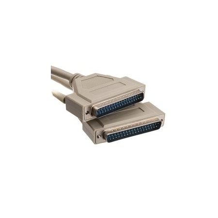 Cable Wholesale Serial Cable, DB37 Male, rated, 37 Conductor, 1:1, 3 foot 10D4-01103